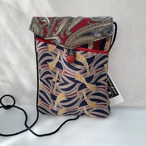 Woman Purse Handmade Pure Silk Made In USA.